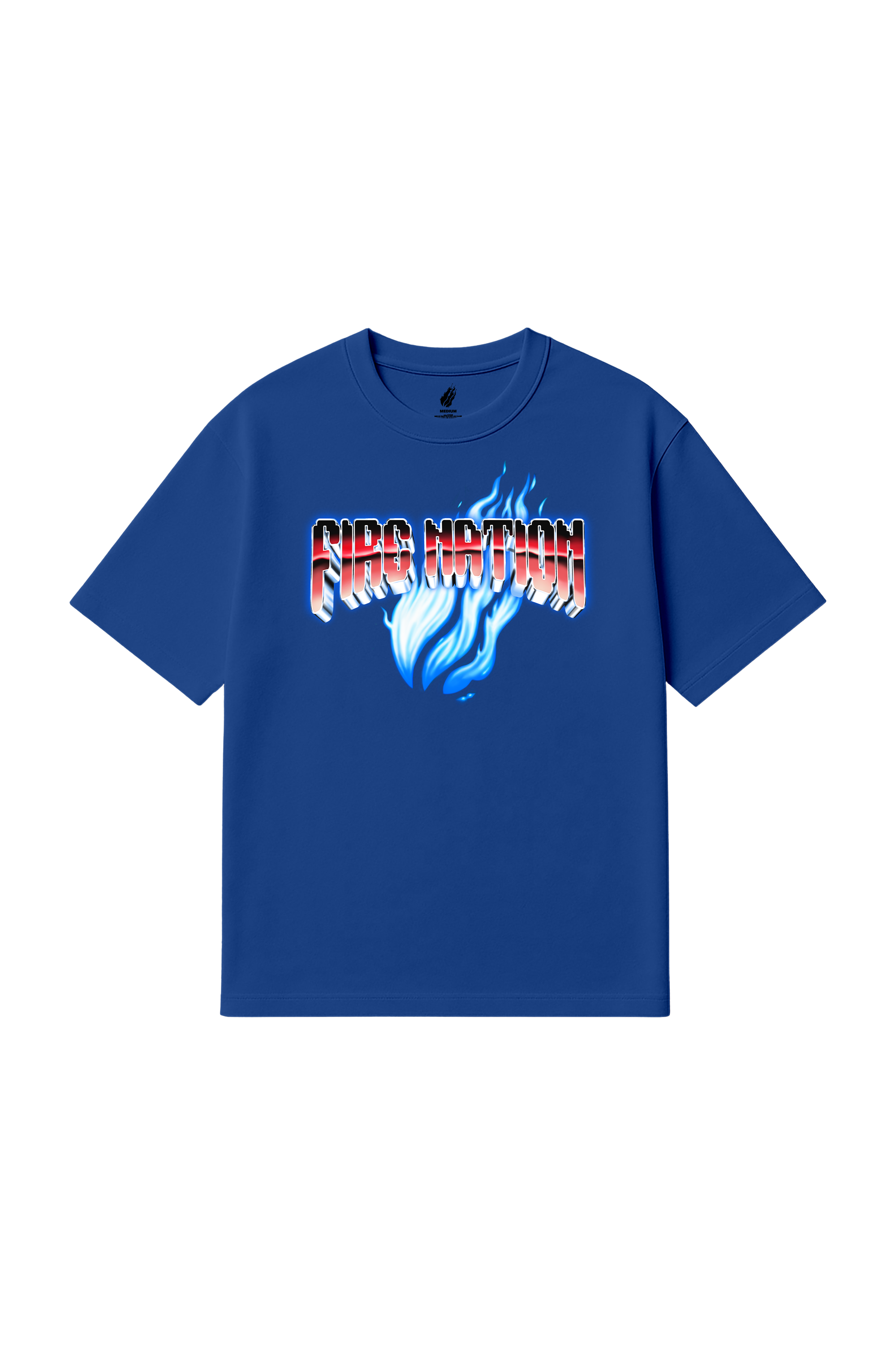 Nitro Flame Tee - Blue – FIRE MERCH