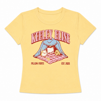 K Pillow Forts Yellow T-Shirt
