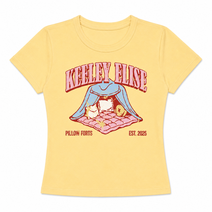 K Pillow Forts Yellow T-Shirt