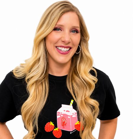 B Strawberry Milk T-Shirt