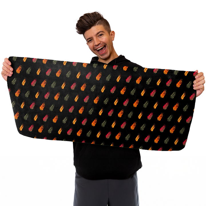 Gaming Fire Mousepad XL
