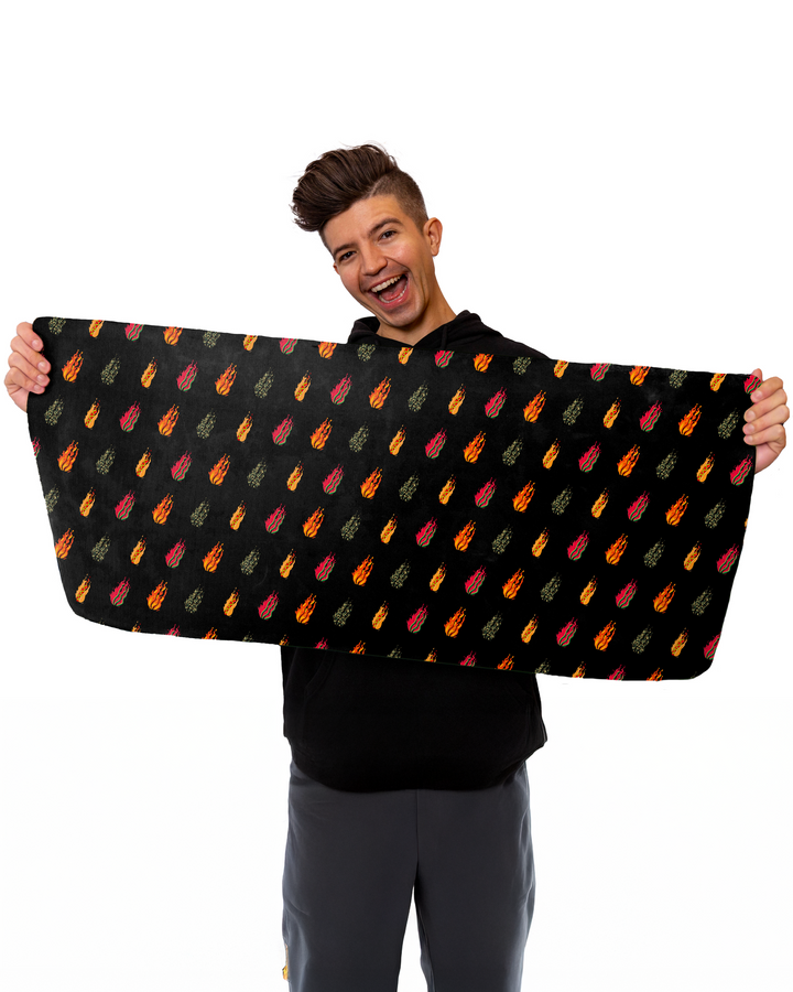 Gaming Fire Mousepad XL