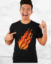 Pixel Flame T-Shirt