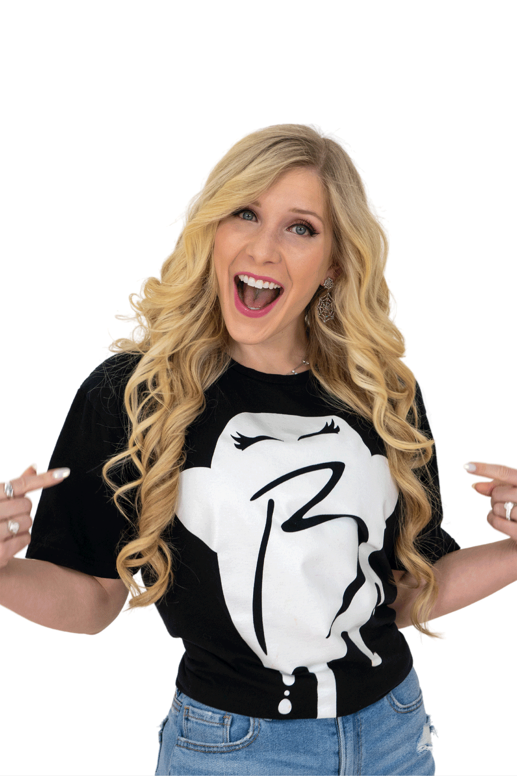 B Glow Ghost Tee