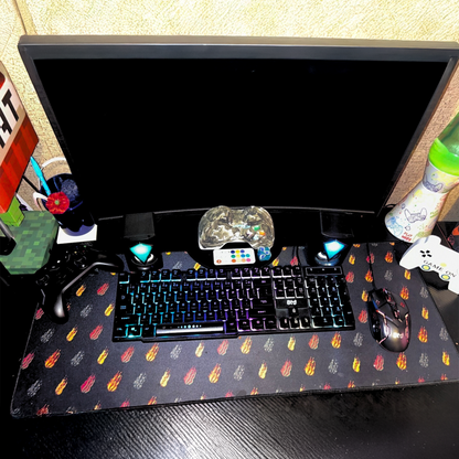 Official PrestonPlayz Gaming Fire XL Mouse Pad