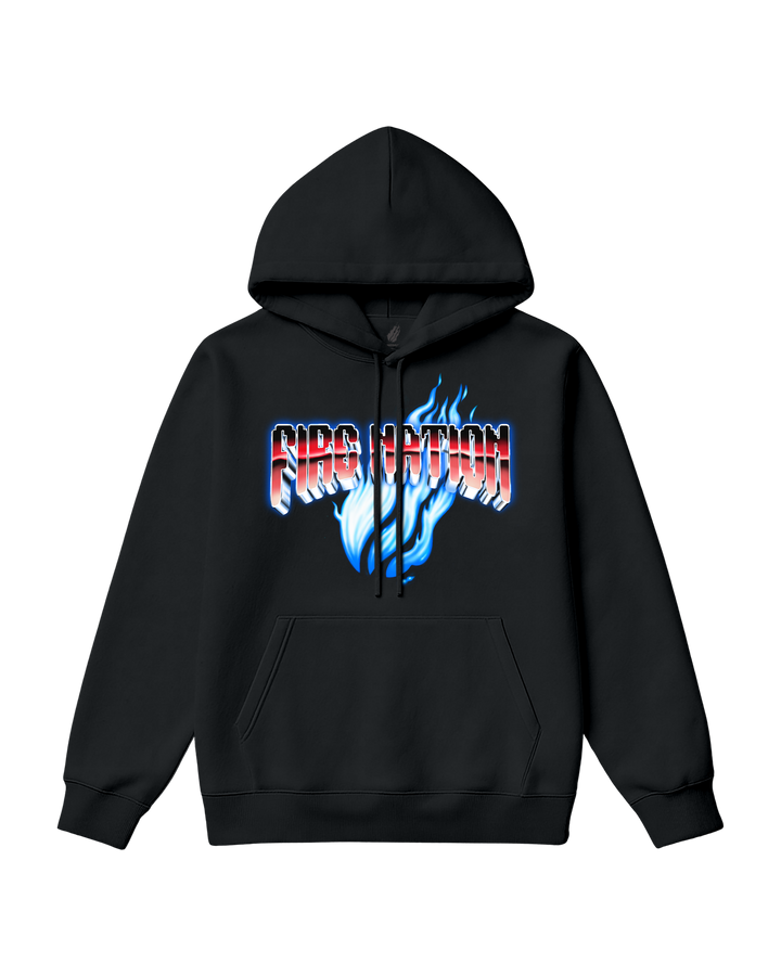 Nitro Flame Hoodie - Black