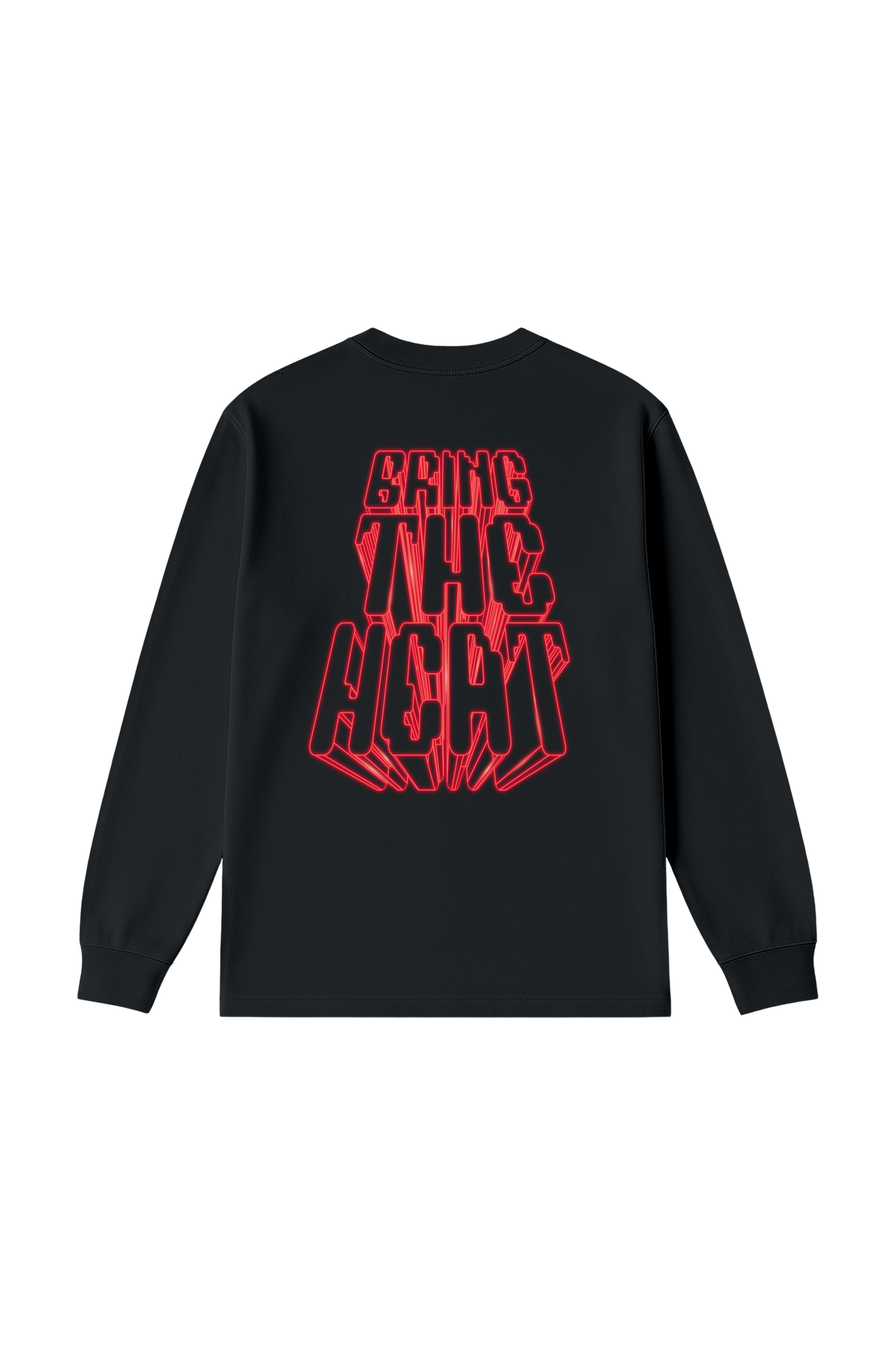 Bring the Heat Long Sleeve Tee - Black