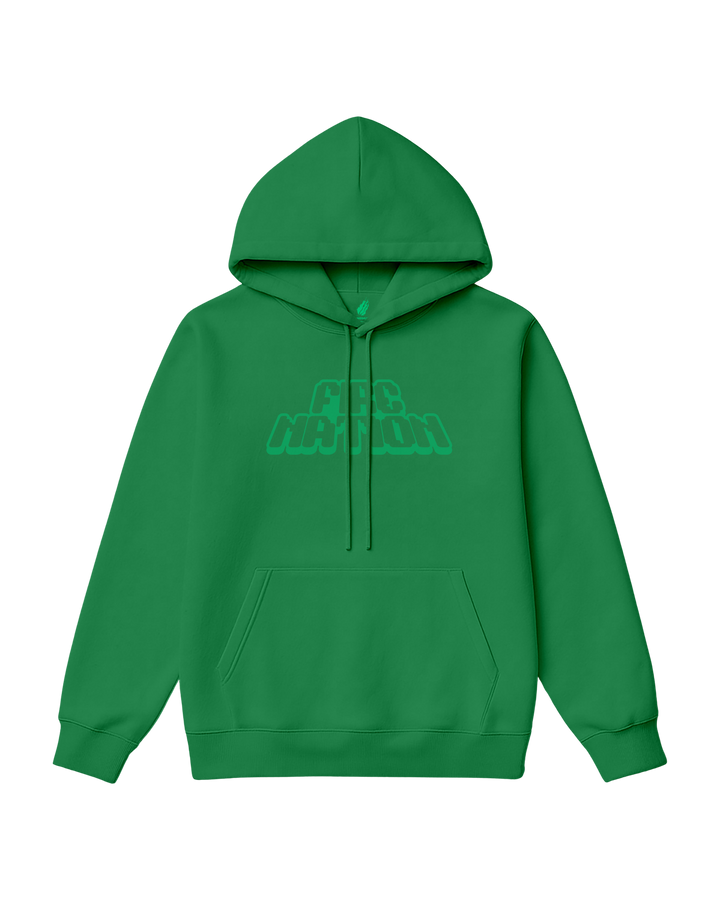 Fire Nation Hoodie - Irish Green