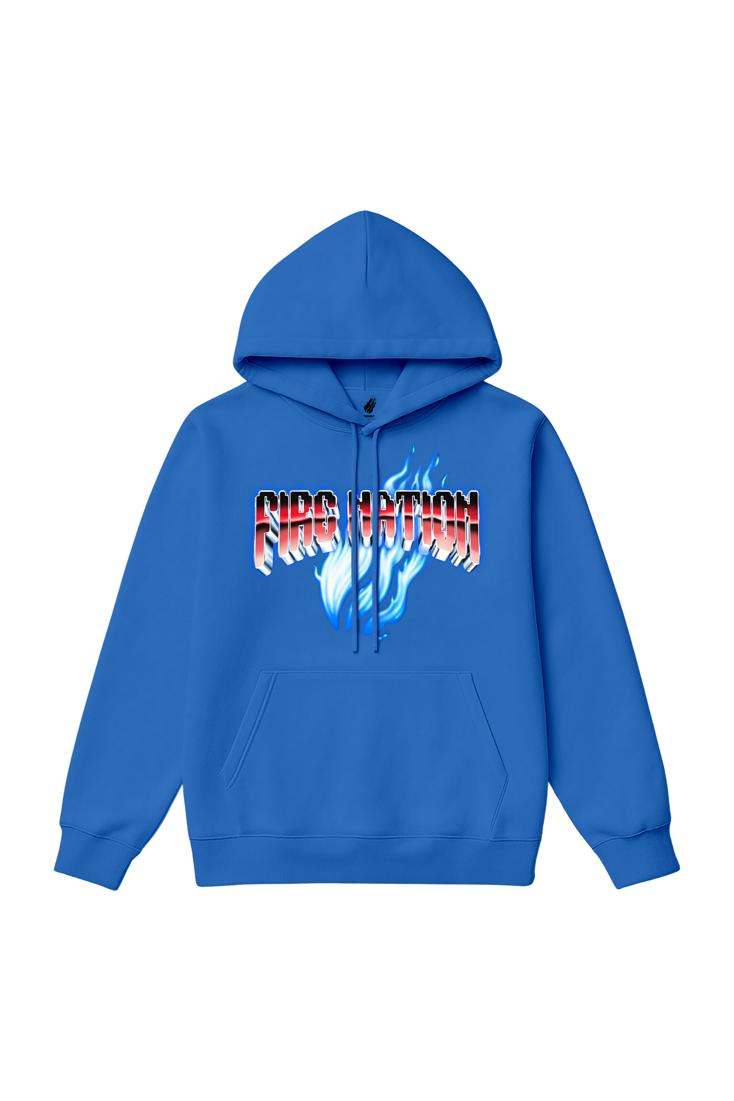 Fire Nation Flame Hoodie - Blue