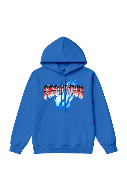 Fire Nation Flame Hoodie - Blue