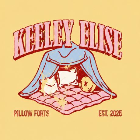 K Pillow Forts Yellow T-Shirt