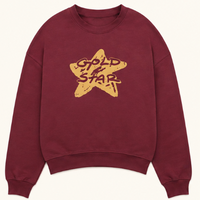 K Gold Star Red Sweatshirt