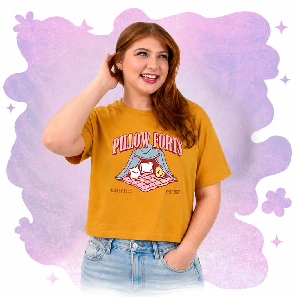 K Pillow Forts Yellow T-Shirt