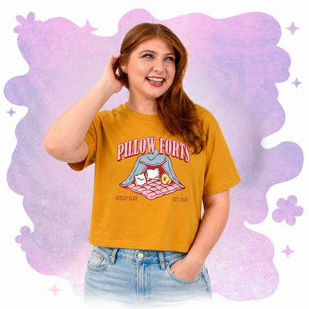 K Pillow Forts Yellow T-Shirt