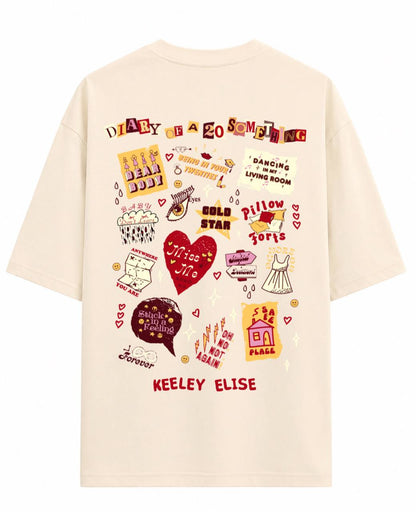 K Tracklist Cream T-Shirt