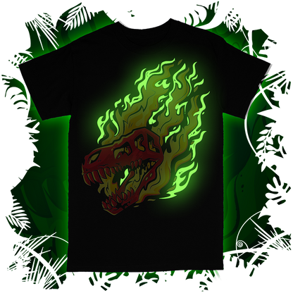Dino Flame Glow in the Dark Tee